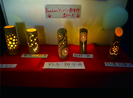 「メンバー渾身の自信作シリーズ」の展示
